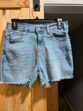 Levi's Light Blue Denim Cutoff Shorts size 2